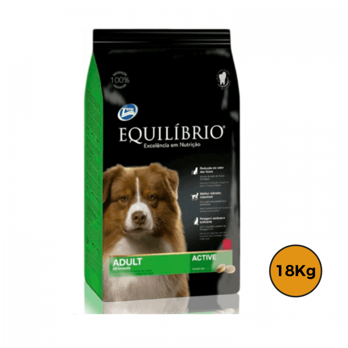 Equilibrio Adulto Raza Mediana 18 Kg + Regalo