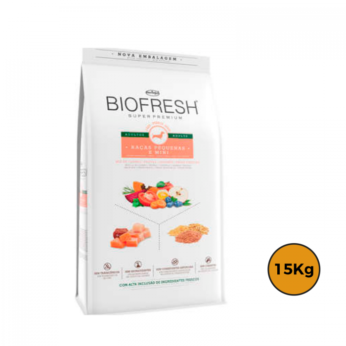 Biofresh Adulto Raza Pequeña 15 Kg + Regalo
