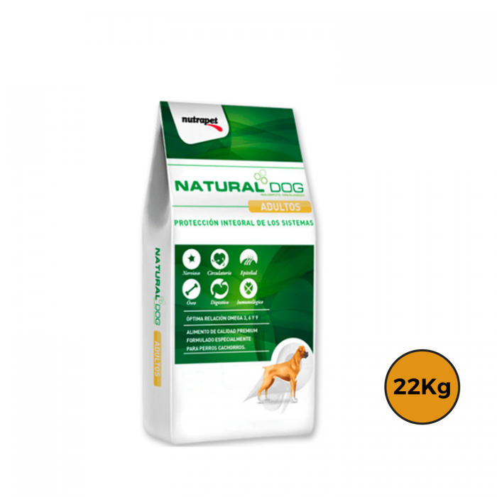 Natural Dog Adulto 22 Kg + Regalo