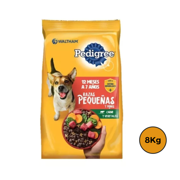 Pedigree Adulto Razas Pequeñas 8 Kg + Regalo