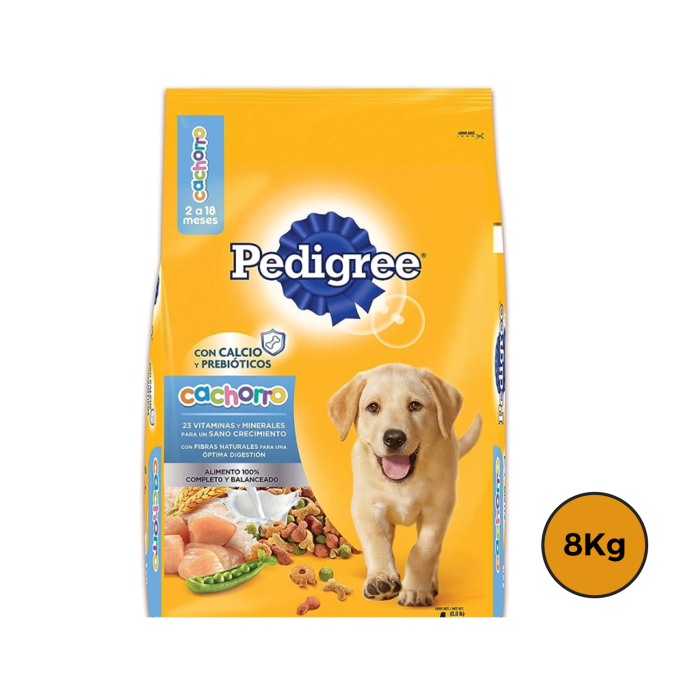 Pedigree Cachorro 8 Kg + Regalo