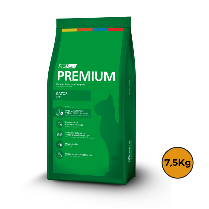 Premium Gato 7,5 Kg + Regalo