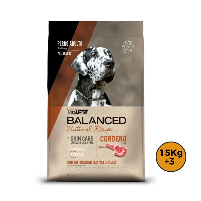 Balanced Cordero 15 Kg + 2 Kg + Regalo