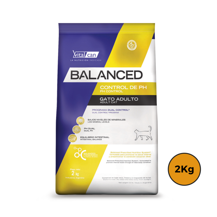 Balanced Gato Control PH Urinary 2 Kg + Regalo