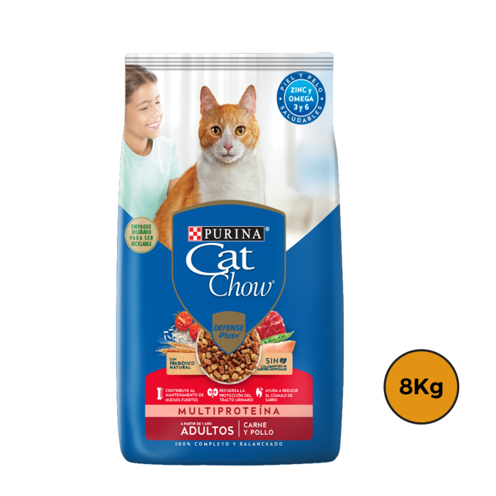 Cat Chow Gato 8 Kg + Regalo
