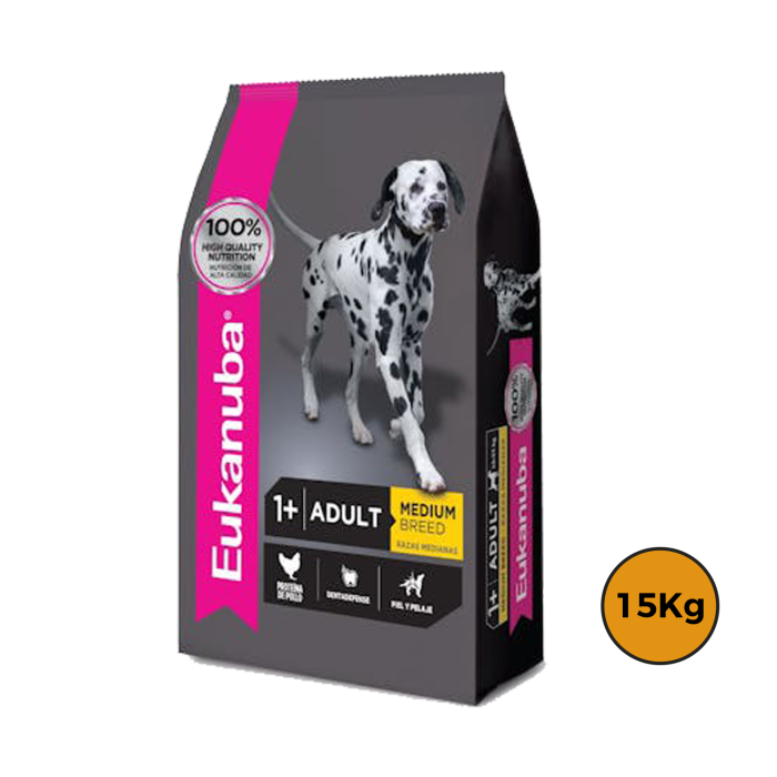 Eukanuba Adulto Razas Medianas 15 Kg + Regalo