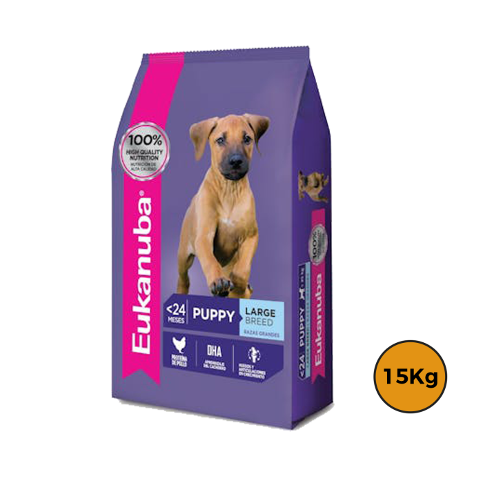 Eukanuba Cachorro Razas Grandes 15 Kg + Regalo