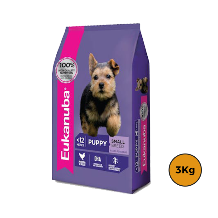 Eukanuba Cachorro Razas Pequeñas 3 Kg + Regalo