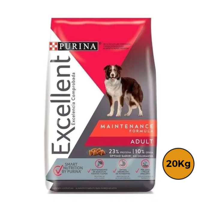 Excellent Perro Formula 20 Kg + Regalo