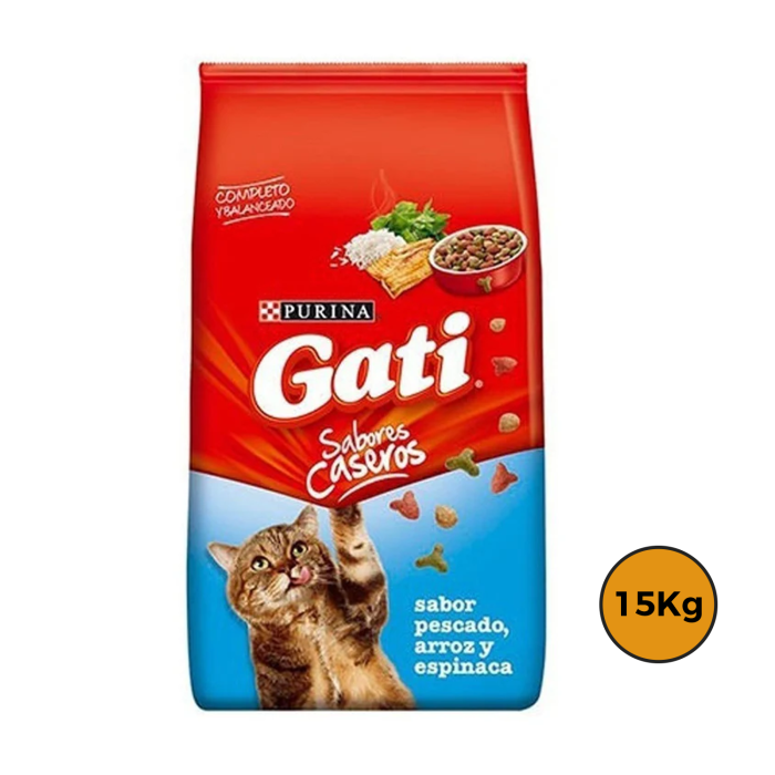 Gati Gato Pescado Salmon  15 Kg + Regalo