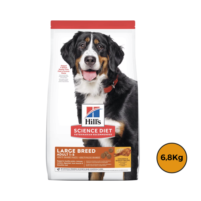 Hills Adulto Razas Grandes 6,8 Kg + Regalo