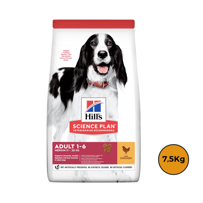 Hills Adulto Razas Medianas 7,5 Kg + Regalo