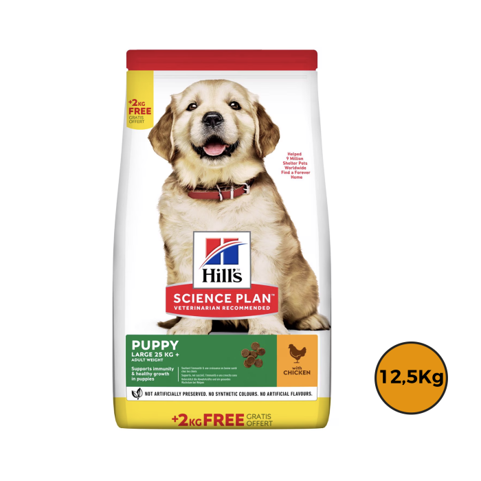 Hills Cachorro Razas Grandes 12,5 Kg + Regalo