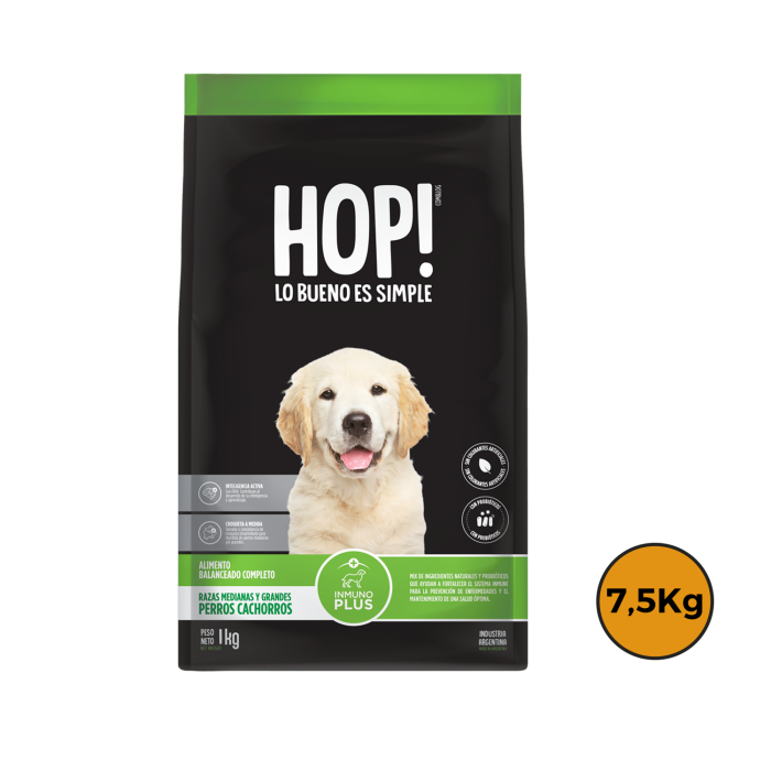 Hop Cachorro 7,5 Kg + Regalo