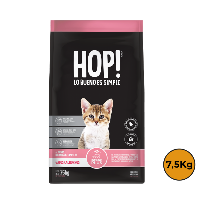 Hop Gatito 7,5 Kg + Regalo