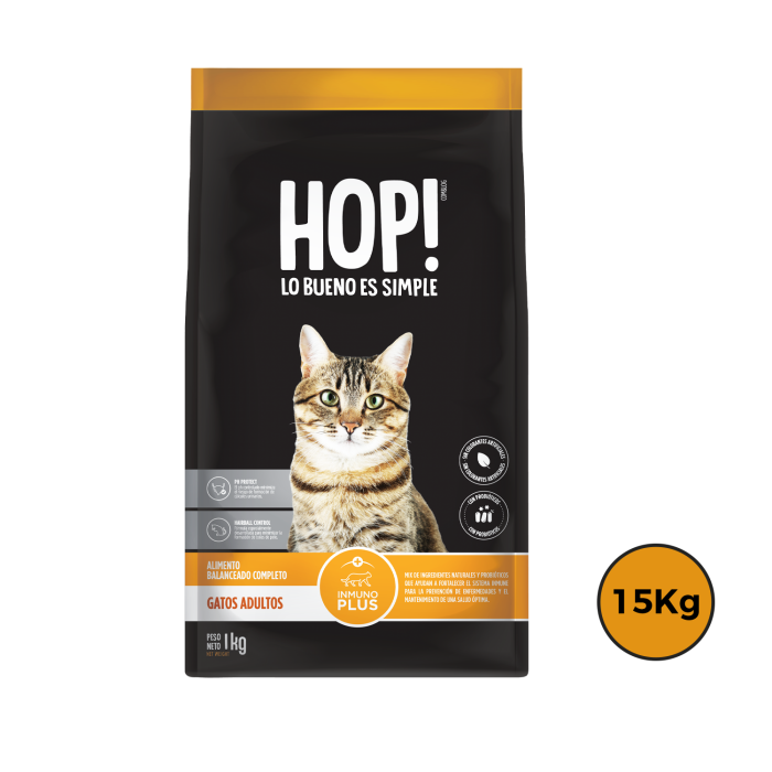 Hop Gato 15 Kg + Regalo