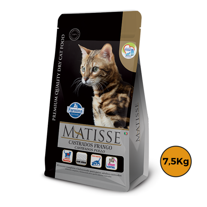 Matisse Gato Castrado Pollo 7,5 Kg + Regalo
