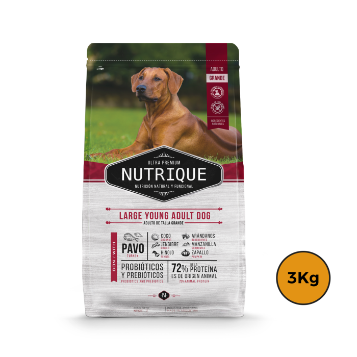 Nutrique Adulto Razas Grandes 15Kg + 3 Kg + Regalo