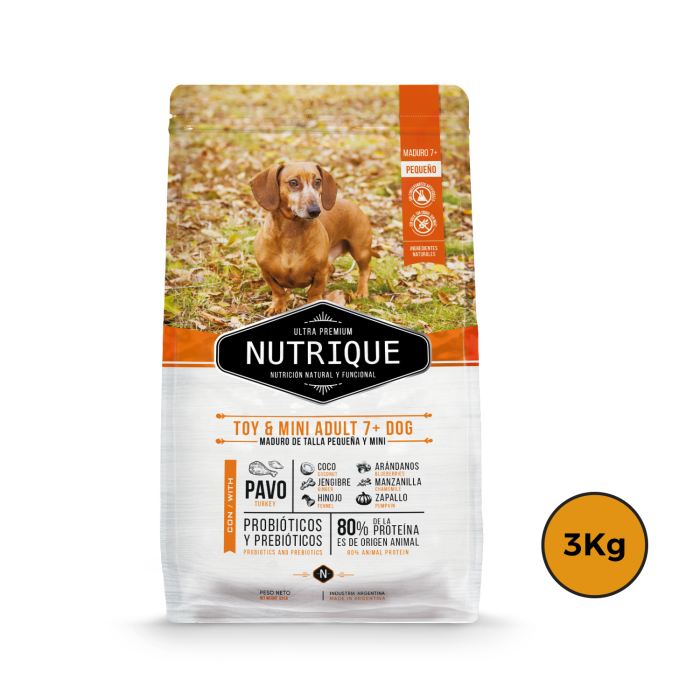 Nutrique Senior Razas Pequeñas 3 Kg + Regalo