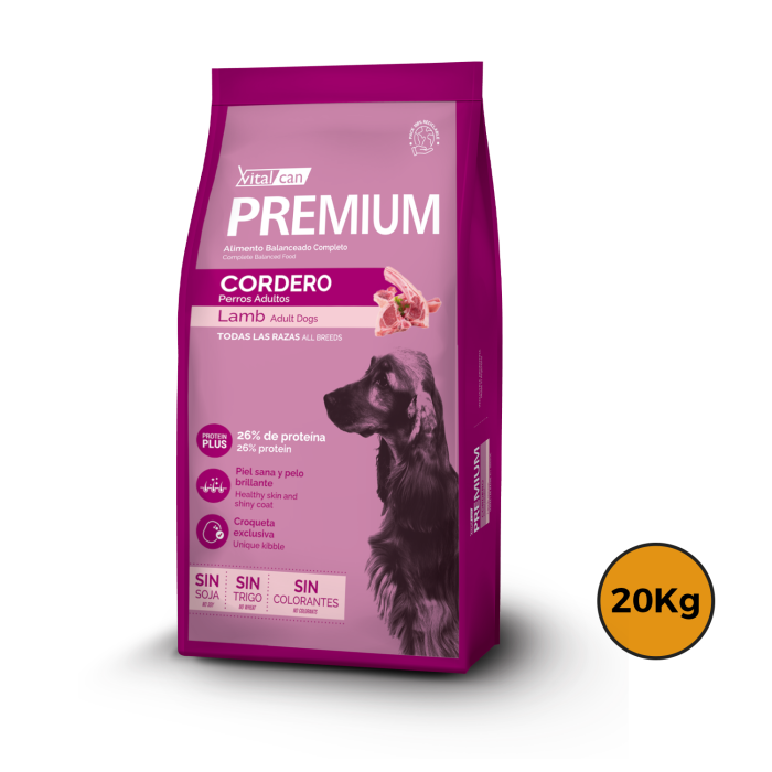 Premium Adulto Cordero 20 Kg + Regalo