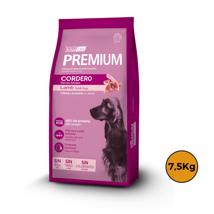 Premium Adulto Cordero 7,5 Kg + Regalo