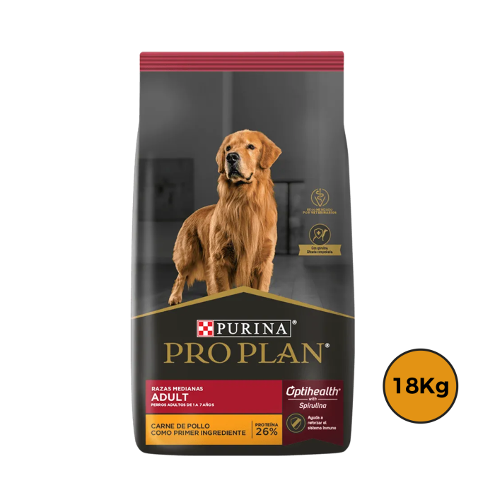 Pro Plan Adulto Razas Medianas 18 Kg + Regalo