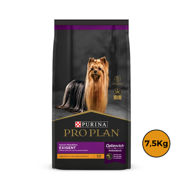 Pro Plan Adulto Exigent Dog Razas Pequeñas 7,5 Kg + Regalo