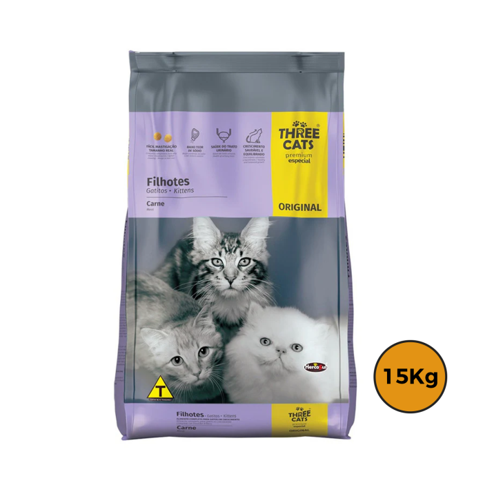Three Cats Original Gatito 15 Kg + Regalo