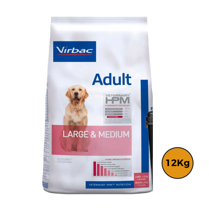 Virbac Adulto Razas Medianas y Grandes 12 Kg + Regalo