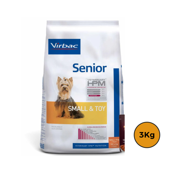 Virbac Adulto Senior Razas Pequeñas 3 Kg + Regalo