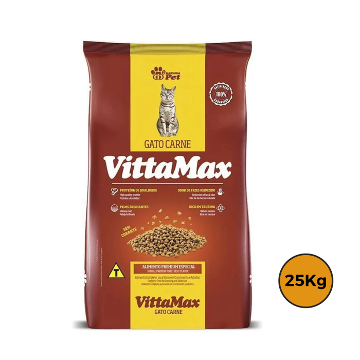 Vittamax Gato Carne 25 Kg + Regalo