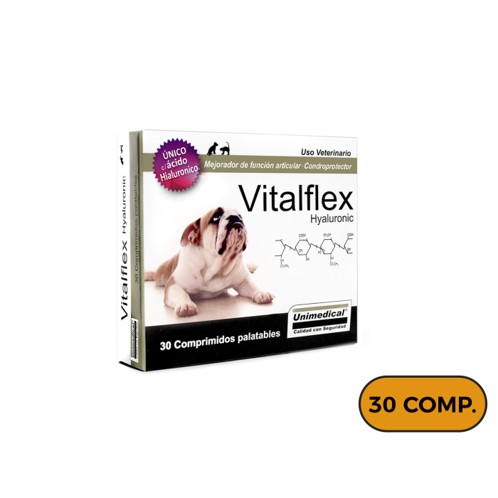 Vitalflex Caja 30 Comprimidos - Condroprotector Función Articular